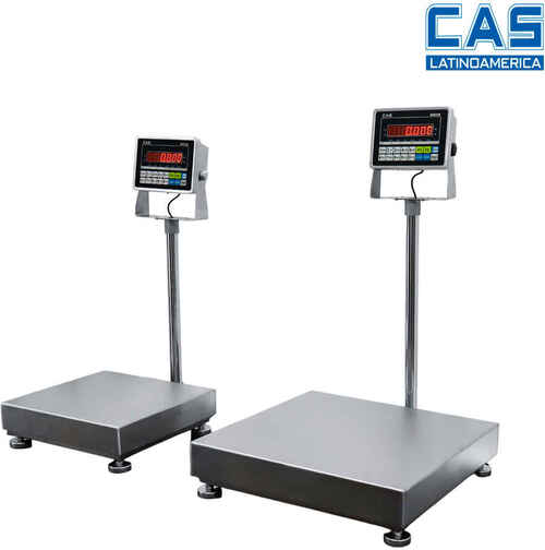 Imagen de Báscula de piso CAS PL INOX-CL200